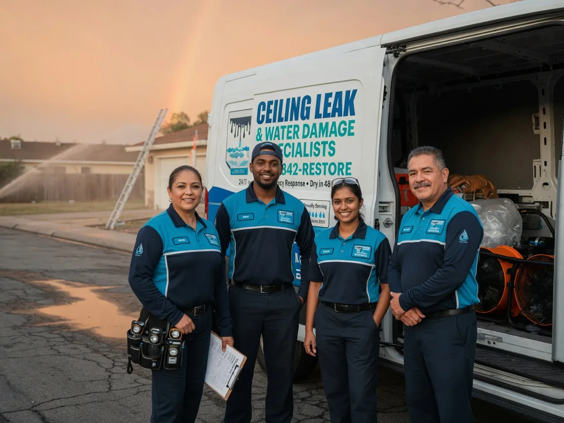 Ceiling Leak Cleanup company in Blanchardville, WI